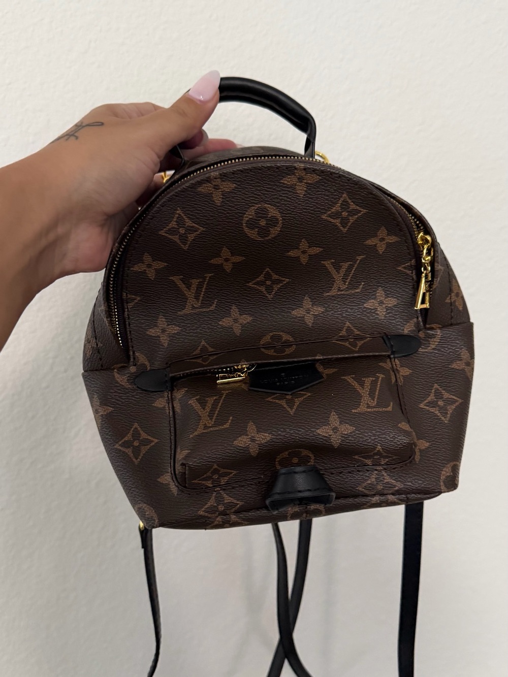 Brown Monogram Mini Backpack